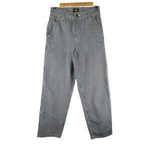 Street Cool Dickie's Men's Utility Carpenter Striped Railroad Jeans 26R